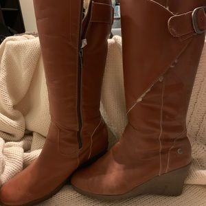 Brown Leather UGG Boots